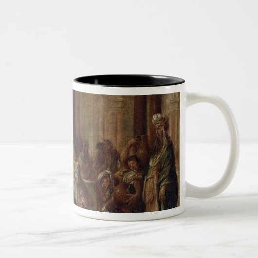 Tasse 2 Couleurs Le mariage chez Cana, 1660 (Droit)