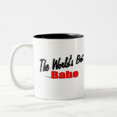 Tasse 2 Couleurs Le meilleur bébé du monde (Gauche)