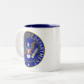 Tasse 2 Couleurs Le meilleur département de l'épouse du monde (Devant gauche)