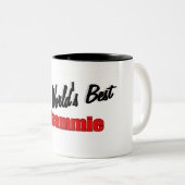 Tasse 2 Couleurs Le meilleur Grammie du monde (Devant droit)