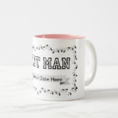 Tasse 2 Couleurs Le meilleur homme (Devant droit)