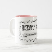 Tasse 2 Couleurs Le meilleur homme (Devant gauche)