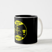 Tasse 2 Couleurs Le meilleur oncle du monde (Devant droit)