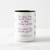 Tasse 2 Couleurs Le meilleur papa ! (Centre)