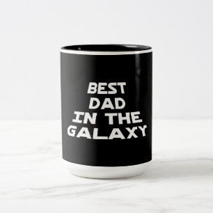 Tasse 2 Couleurs Le meilleur papa dans la galaxie