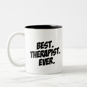 Tasse 2 Couleurs Le meilleur thérapeute jamais