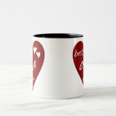 Tasse 2 Couleurs Le meilleurs T-shirts et cadeaux d'Oma de coeur (Centre)