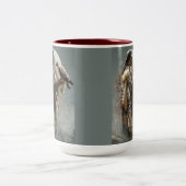 Tasse 2 Couleurs Le Messager - Café Mug, Coupe, Boisson (Centre)