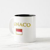 Tasse 2 Couleurs Le Monaco d'or (Devant gauche)