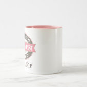 Tasse 2 Couleurs Le monde des pharmaciens meilleur (Centre)