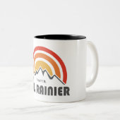 Tasse 2 Couleurs Le mont Rainier (Devant droit)