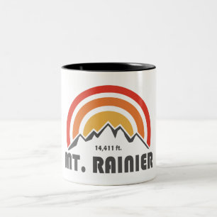 Tasse 2 Couleurs Le mont Rainier