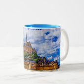 Tasse 2 Couleurs Le Mont Saint Michel (Devant droit)