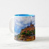 Tasse 2 Couleurs Le Mont Saint Michel (Devant gauche)