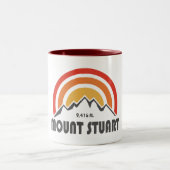 Tasse 2 Couleurs Le mont Stuart (Centre)