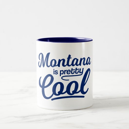 Tasse 2 Couleurs Le Montana Est Assez Cool (Centre)