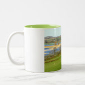 Tasse 2 Couleurs Le mouton et la rivière Exe inondée (Gauche)