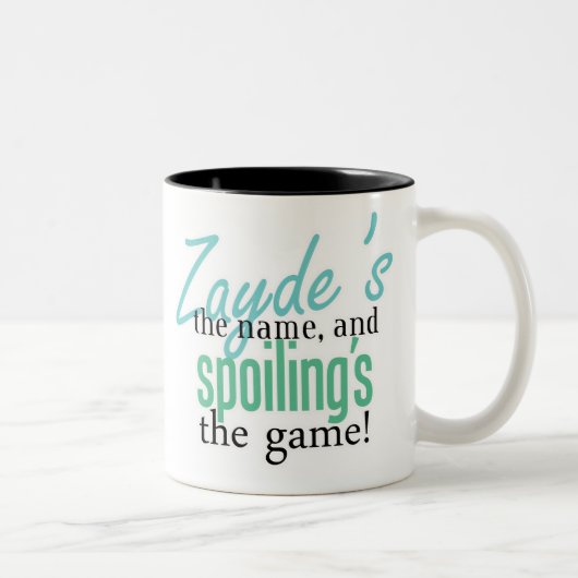 Tasse 2 Couleurs Le nom de Zayde, et détérioration du jeu ! (Droit)