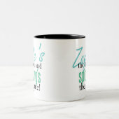 Tasse 2 Couleurs Le nom de Zayde, et détérioration du jeu ! (Centre)
