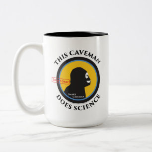 Tasse 2 Couleurs Le nouvel homme des cavernes futé de vitesse fait