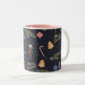 Tasse 2 Couleurs Le Nutcracker, la marine (Devant droit)