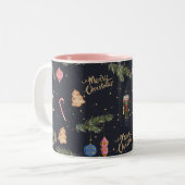 Tasse 2 Couleurs Le Nutcracker, la marine (Devant gauche)