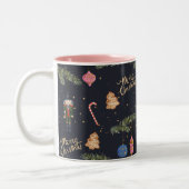 Tasse 2 Couleurs Le Nutcracker, la marine (Gauche)