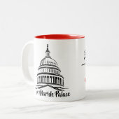 Tasse 2 Couleurs Le palais de marbre (Devant gauche)