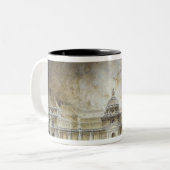 Tasse 2 Couleurs Le palais du luxembourgeois illuminé (Devant gauche)