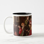 Tasse 2 Couleurs Le panier de Noël (Gauche)