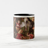 Tasse 2 Couleurs Le panier de Noël (Centre)