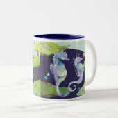 Tasse 2 Couleurs Le paradis du cheval de mer (Devant droit)