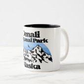 Tasse 2 Couleurs Le Parc national de Denali (Devant droit)