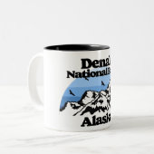 Tasse 2 Couleurs Le Parc national de Denali (Devant gauche)