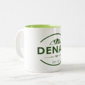 Tasse 2 Couleurs Le Parc national de Denali (Devant gauche)