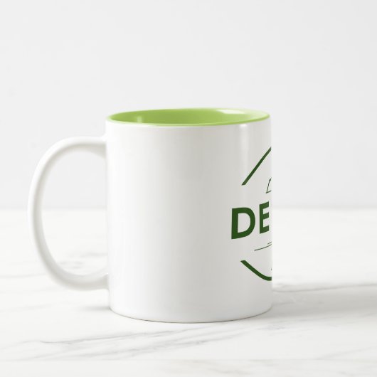 Tasse 2 Couleurs Le Parc national de Denali (Gauche)