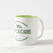 Tasse 2 Couleurs Le Parc national de North Cascades (Devant droit)