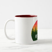 Tasse 2 Couleurs Le parc national de Redwood (Gauche)