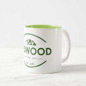 Tasse 2 Couleurs Le parc national de Redwood (Devant droit)