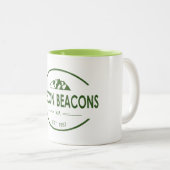 Tasse 2 Couleurs Le Parc national des Brecon Beacons (Devant droit)