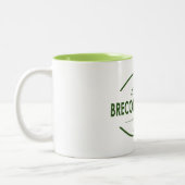 Tasse 2 Couleurs Le Parc national des Brecon Beacons (Gauche)