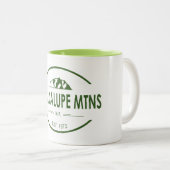 Tasse 2 Couleurs Le Parc national des Monts Guadalupe (Devant droit)