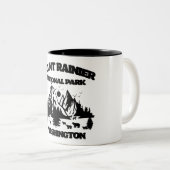 Tasse 2 Couleurs Le Parc national du Mont Rainier (Devant droit)