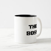 TASSE 2 COULEURS LE PATRON (Devant droit)