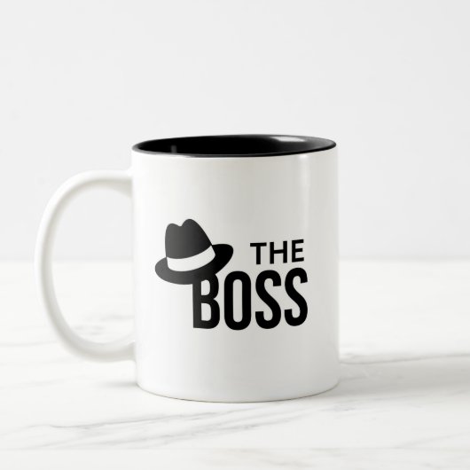 Tasse 2 Couleurs Le patron (Gauche)