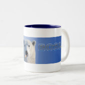 Tasse 2 Couleurs Le patron #1 (Devant droit)