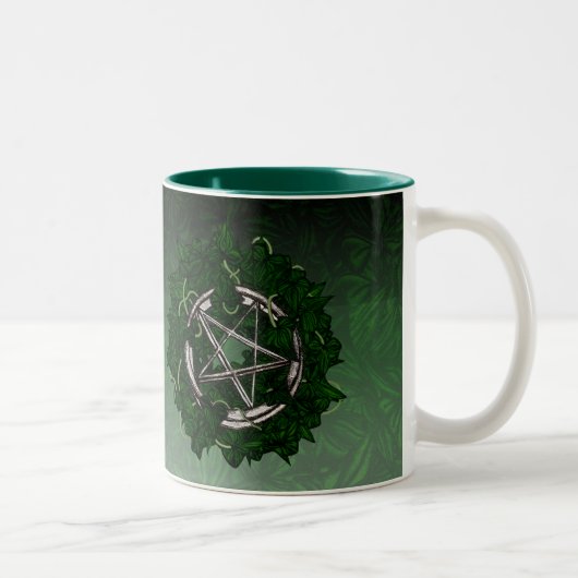 Tasse 2 Couleurs Le Pentacle et l'Ivy (Droit)