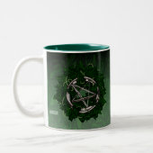 Tasse 2 Couleurs Le Pentacle et l'Ivy (Gauche)