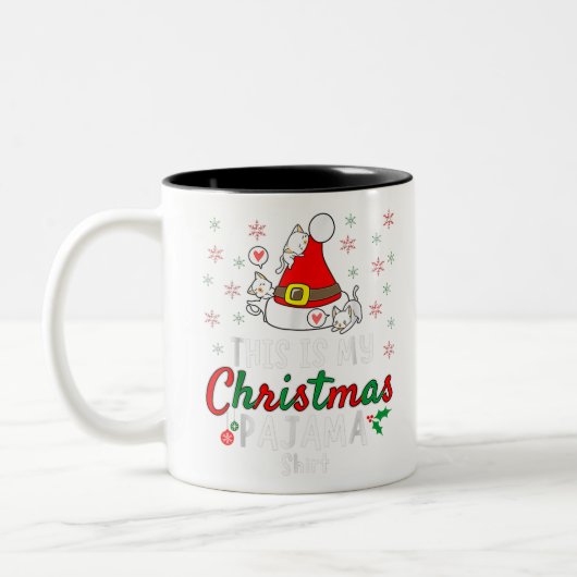 Tasse 2 Couleurs Le Père Noël (Gauche)