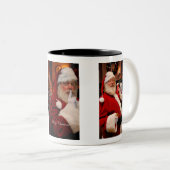 Tasse 2 Couleurs Le père noël (Devant droit)